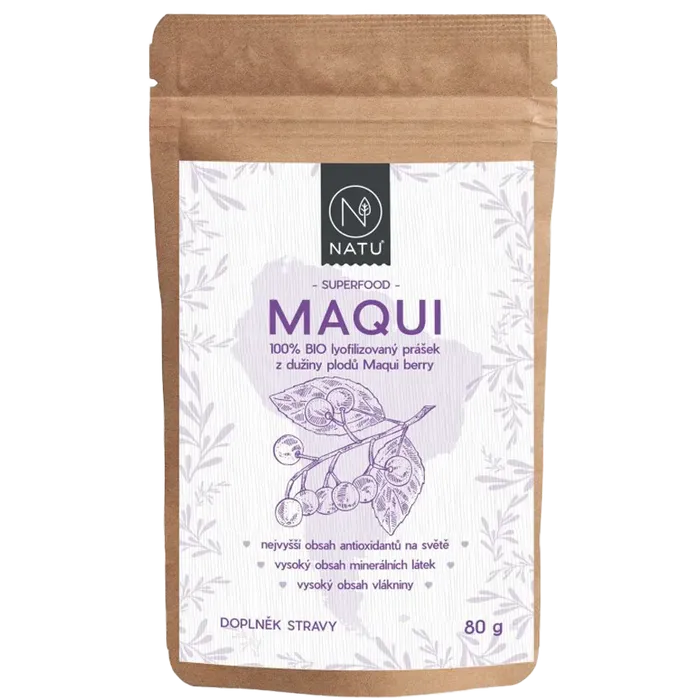 NATU Maqui prášek 80 g BIO
